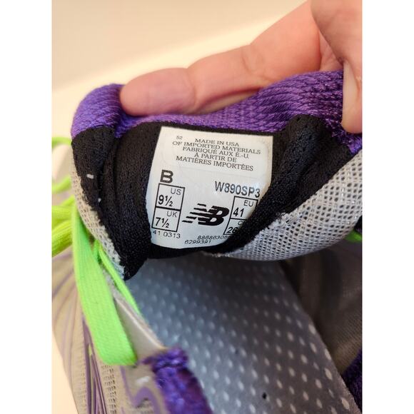 New Balance 890 v3 Run Shoes Women's Size 9.5 Grey Multicolor W890SP3 Sneakers - Picture 5 of 7